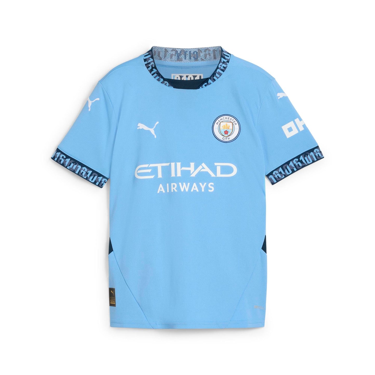 Manchester City FC Kids 2024/25 Home Football Jersey