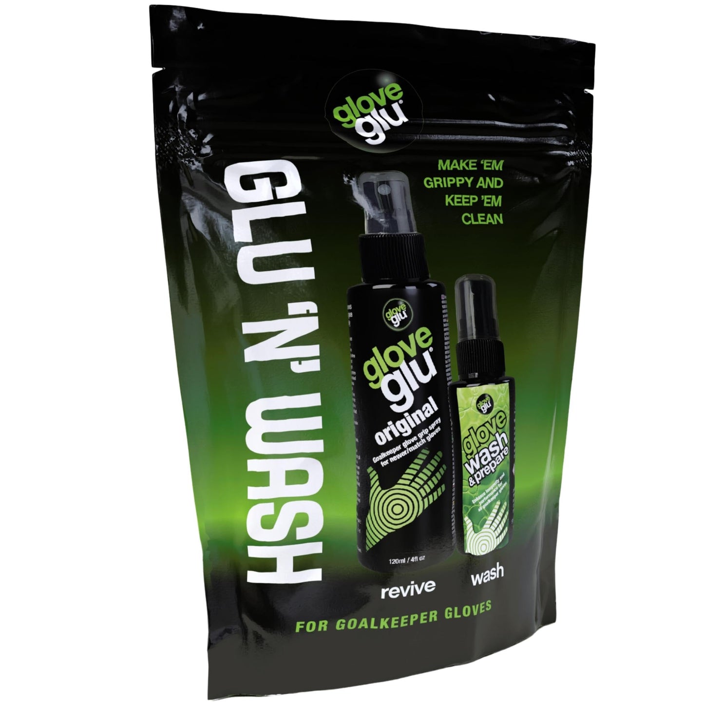gloveglu Goalkeeper Glove Spray Bundle